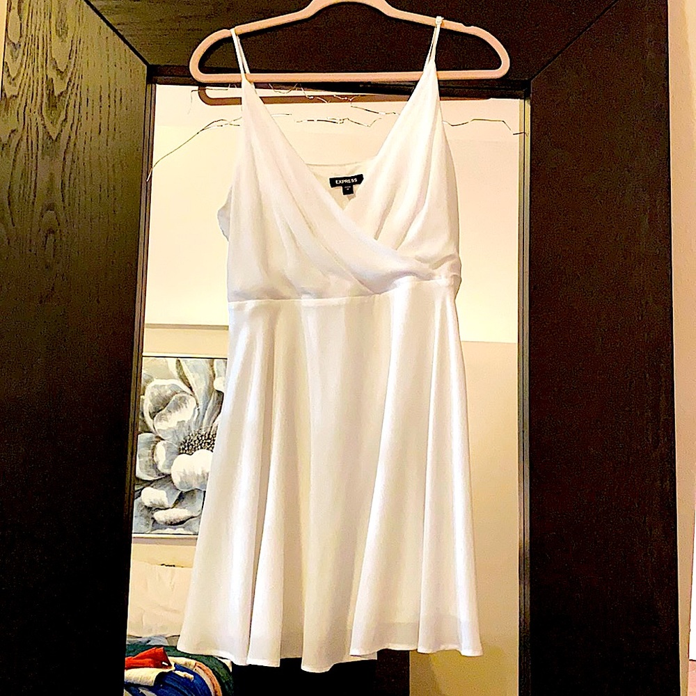 Express size large white dress